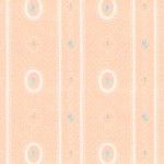 3 Shts - Dollhouse Cameo Stripe Paper- Choice of Color -
