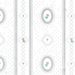 3 Shts - Dollhouse Cameo Stripe Paper- Choice of Color -
