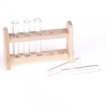 (*) Dollhouse Laboratory Test Tube Rack