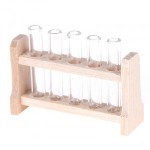 (*) Dollhouse Laboratory Test Tube Rack