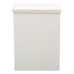(*) Dollhouse Small White Hamper