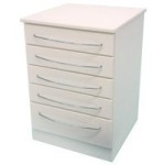 Dollhouse 5 Drawer Dentist or Medical Cabinet- Choice of Color -