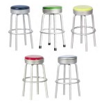 Dollhouse 1950's Styled Retro Bar Stool(s)- Choice of Color -