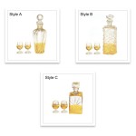 Dollhouse Decanter Set - Choice of Styles