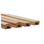(*) 4 pc Dollhouse Porch Rail Set