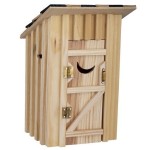 Dollhouse 2-Holer Outhouse
