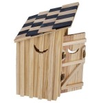 Dollhouse 2-Holer Outhouse