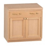 Dollhouse Shaker Lower 3" Cabinet