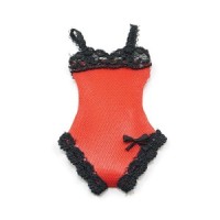 (*) Dollhouse Red Teddy Undergarment - Product Image