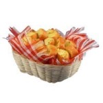 Dollhouse Basket of Garlic Bread