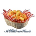 Dollhouse Basket of Garlic Bread