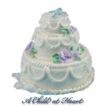(*) Dollhouse Wedding Cake (Assorted)