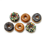 (*) Dollhouse 6 Assorted Donuts