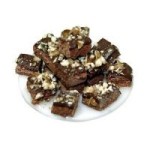Dollhouse Plate of Brownies