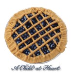 (*) Dollhouse Blueberry Pie