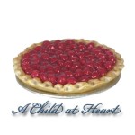 (*) Dollhouse Open Face Cherry Tart