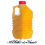 Dollhouse 1/2 Gallon Bottle Orange