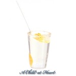 (*) Glass with Lemon &amp; Straw