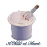 Dollhouse Vodka in Filled Ice Bucket