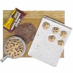 Sale $10 Off - Dollhouse Making of Chocolate Chip Cookies