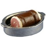 Dollhouse Roast in Metal Roasting Pan