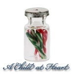 Filled Jar of Candy Canes