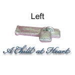 (*) Unfinished Hasp w/ Modern Pad Lock