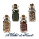 (*) Dollhouse 4 pc Spice Seed Jars