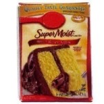 (*) Dollhouse Cake Mix Box