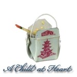 Dollhouse Filled Wok w/Togo Box