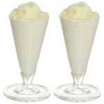 2 pc. dollhouse Vanilla Milk Shake