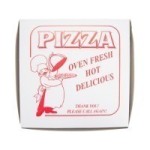 (*) Dollhouse Pizza Togo Box