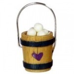 &amp;sect; Sale .60&amp;cent; Off - Wooden Bucket of Eggs