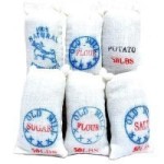 (*) 6 pc Dollhouse 50 lb. Food Sacks