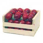 Dollhouse Filled Apple Crate