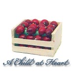 Dollhouse Filled Apple Crate