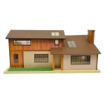 Dollhouse 70's Retro House Shell (Kits)- Choice of Style -
