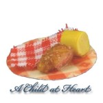 Chicken on Picnic Plates