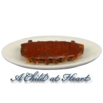 Dollhouse Slab of Ribs on Platter