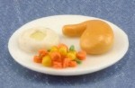 Dollhouse Individual Roasted Chicken Dinner