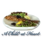 ( ) Sale $1 Off - Dollhouse Broiled Fish Dinner Platter