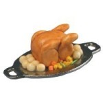 Dollhouse Roasted Chicken Dinner