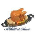 Dollhouse Roasted Chicken Dinner