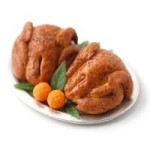 Dollhouse Guinea Fowl Platter