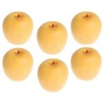 (*) 6 pc Yellow Apples
