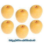 (*) 6 pc Yellow Apples