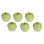 (*) 6 pc Green Apples