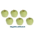 (*) 6 pc Green Apples