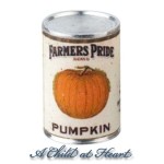 * Closeout * Dollhouse 2 lb. Can of Farmers Pride Pumpkin