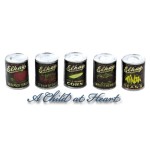 (*) Dollhouse Vintage Elway Food Can Set
